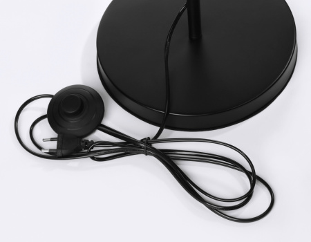TR8155 Напольный светильник со сменной лампой в стиле лофт TR8155/3 BK черный