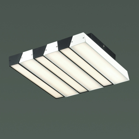 4015/46CL ODL18 000 черн/белый Люстра потолочная LED 46W 220V REMI