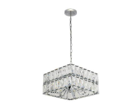 TR5161 Подвесная люстра TR5161/6 CH/CL хром/прозрачный E14/6 max 40W 480*480*945