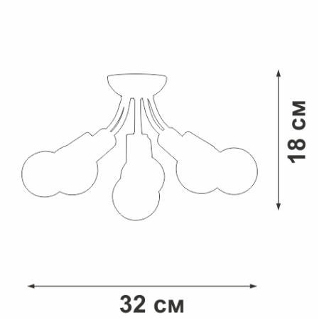 V3927-1/6PL Люстра