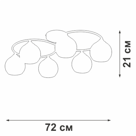 V4965-1/6PL Светильник