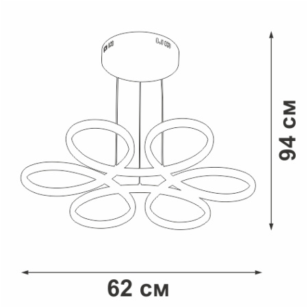 V4618-0/6S V4618-0/6S, LED < 85Вт, 3900-4200К