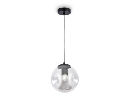 TR3511 Подвесной светильник TR3511 BK/SM черный/дымчатый E27 max 40W D200*1200