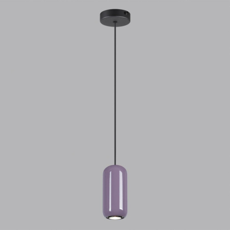 5053/1 PENDANT ODL24 311 черный/сиреневый/металл Подвес GU10 LED 4W OVALI