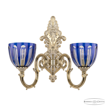 Светильник 7203B15/2/210 GW P1 U Clear-Blue/H-1H, 2x40 w, 44х27х42 см