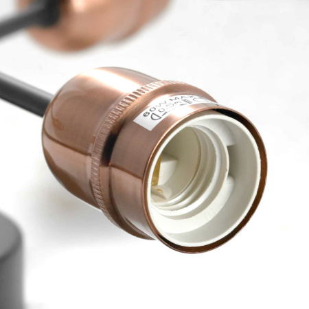 GRLSP-8200 Светильник потолочный Черный, Бронзовый E27 6*10W