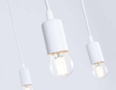 TR8177 Подвесная люстра в стиле лофт TR8177/6 WH белый