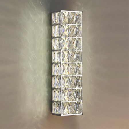 4927/9WL L-VISION ODL24 483 хром/металл/хрусталь Настенный светильник LED 9W 4000K 508Лм PANTA