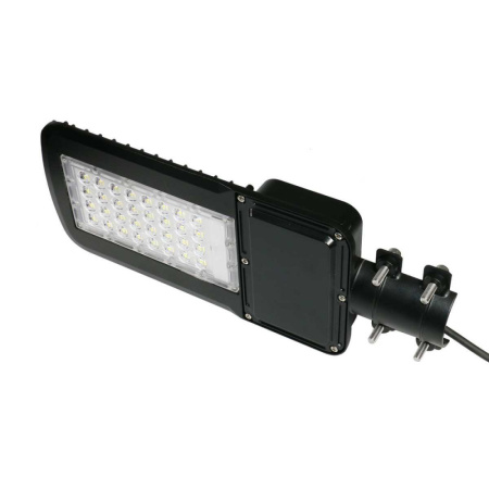 Светильник уличный Gauss Qplus 100W 12000lm 5000K 120-260V IP65 455*180*49мм черный КСС "Ш" LED 1/4