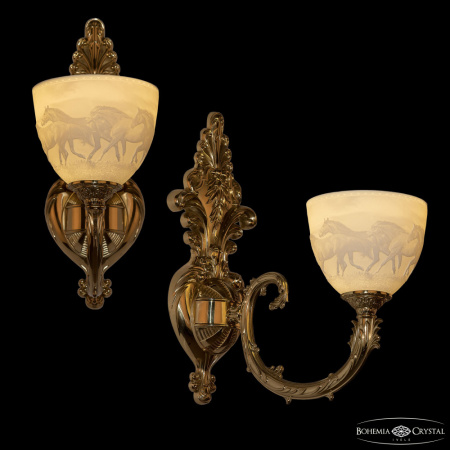 Светильник 7109B15/1/210 G P1 U Horse, 1x40 w, 15x33x38 см