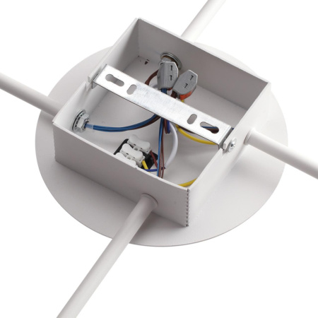 8235/12C COMFI LN25 белый, металл Люстра потолочная LED GX53 12*10W 220V GARETA