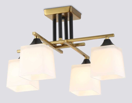 TR303042 Светильник подвесной TR303042/4 CP медь E27/4 max 60W 420*420*260