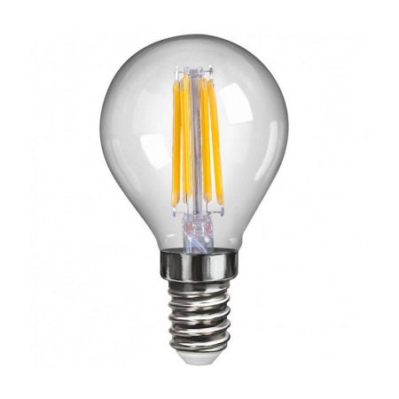 7021 VG10-G1E14warm6W-F Лампа сведодиодная шар 6W E14 2800K