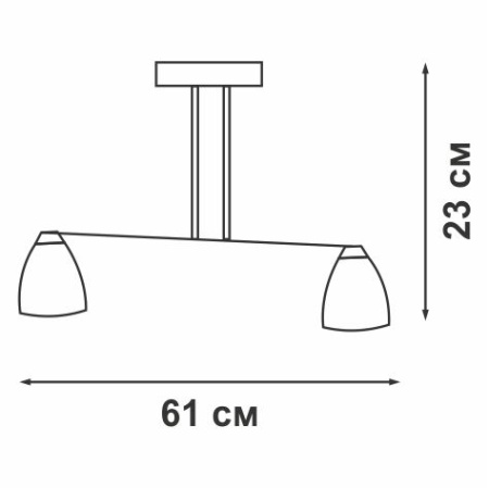 Люстра V4056/6PL, 6xE27 макс. 60Вт+LED 12W