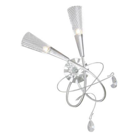 711629 (SB1105/2L)  Бра  2х40W G9 Silver foil