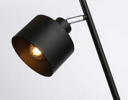 TR8155 Напольный светильник со сменной лампой в стиле лофт TR8155/3 BK черный