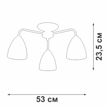 V3946-0/3PL Люстра