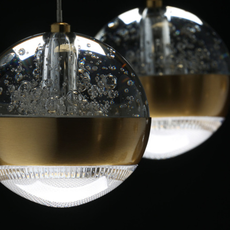 730010809 Капелия 9*6W LED 220 V люстра (пульт)