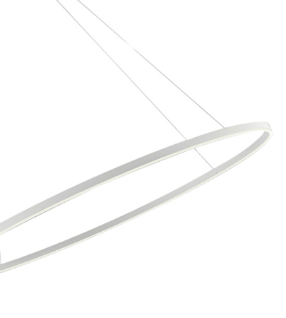 08218,01A(4000K) Подвес Тор белый d150 h120 Led 96W (4000K) диммируемый с пультом ДУ
