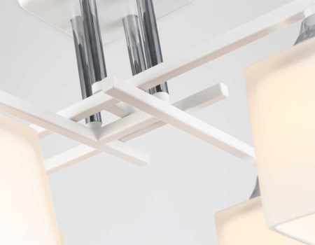TR303041 Светильник подвесной TR303041/4 WH белый E27/4 max 60W 420*420*260