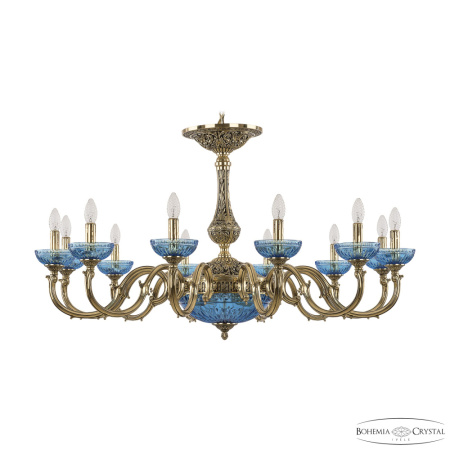 Светильник 72101P/12/360 GB P Aquamarine/M-1G, 16x40 w, 114x64 см