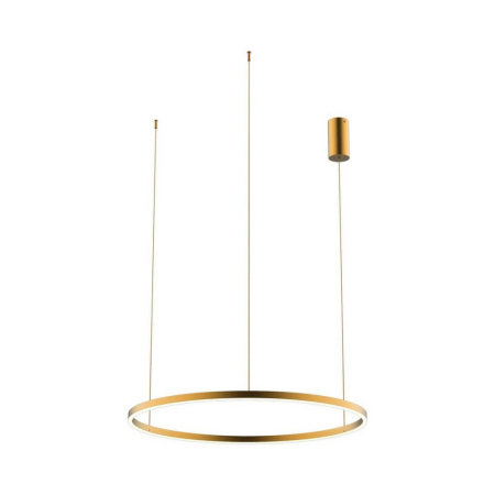 08214,33P(3000K) Подвесной светильник ТОР мат.золото d80 h110 Led 50W (3000K)