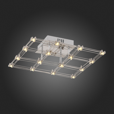 SL798.102.16 Светильник потолочный ST-Luce Хром/Хром LED 16*0,45W