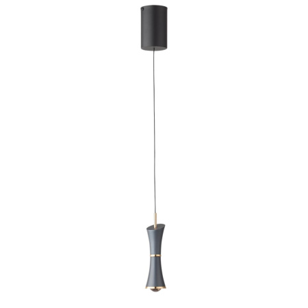 5696/7L LEDIO LN23 серый Подвес LED 7W 420Лм 3000К 220V LASSE