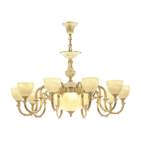 Светильник 72203P/10/300 G P1 U Rose, 14х40 w, 105х56 см