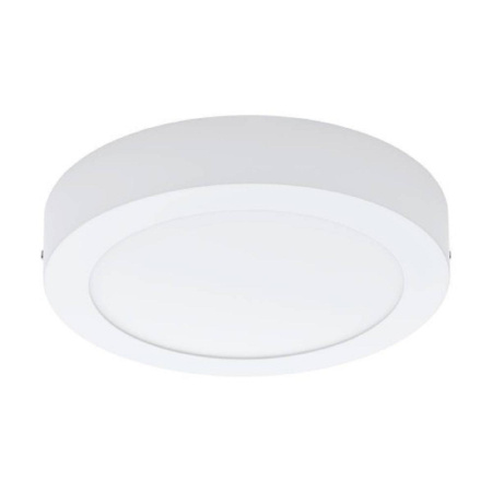 64713 Светодиод. накладной светильник FUEVA 1 PRO, 16W(LED), Ø225, H35, 3000K, сталь/белый, пластик/