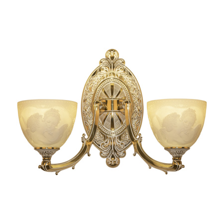 Светильник 7211B12/2/210 GW P1 U Angel, 2x40 w, 44х28х34 см