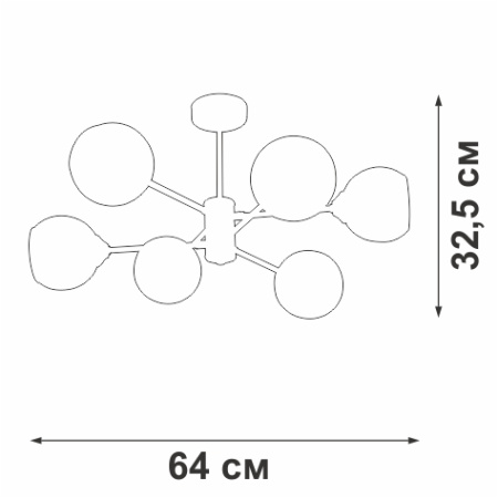 V39930-13/6PL Люстра