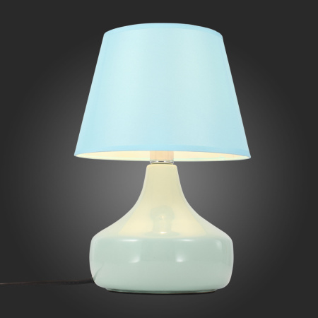 SL969.804.01 Настольная лампа ST-Luce Бирюзовый/Бирюзовый E14 1*40W (из 2-х коробок)_2