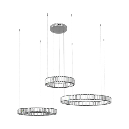 10135/3 Chrome Подвесной светильник LOFT IT Crystal ring, шт